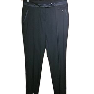Black Straight Leg Dress Pants Size 6